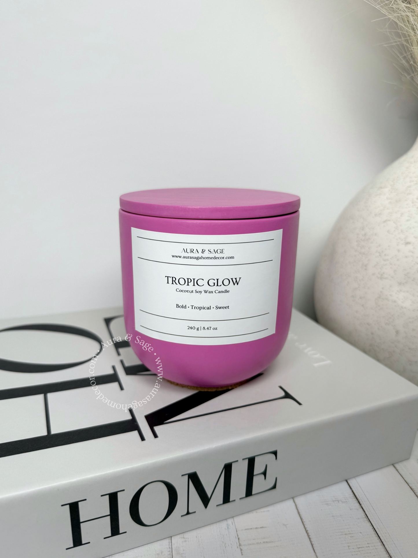 Tropic Glow Scented Candle | Golden Horizon Collection