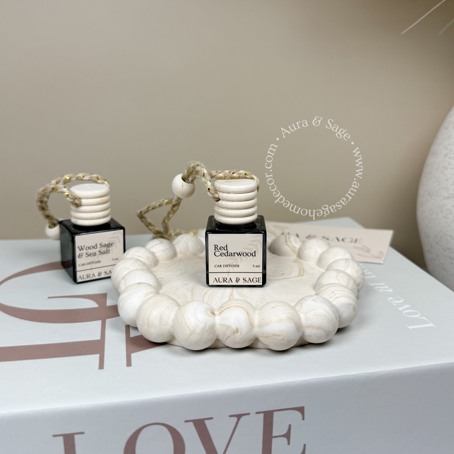 Hanging Car Diffuser - Red Cedarwood, 5ml