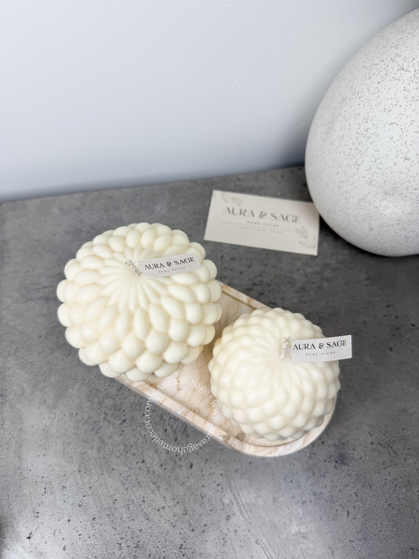 Knot Ball Soy Candle