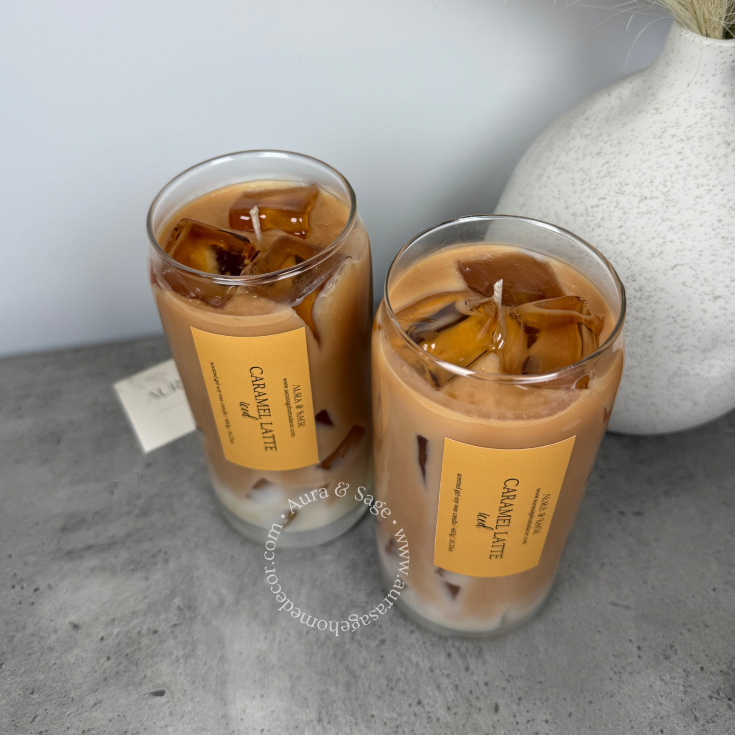 Caramel Latte Iced | Scented Candle