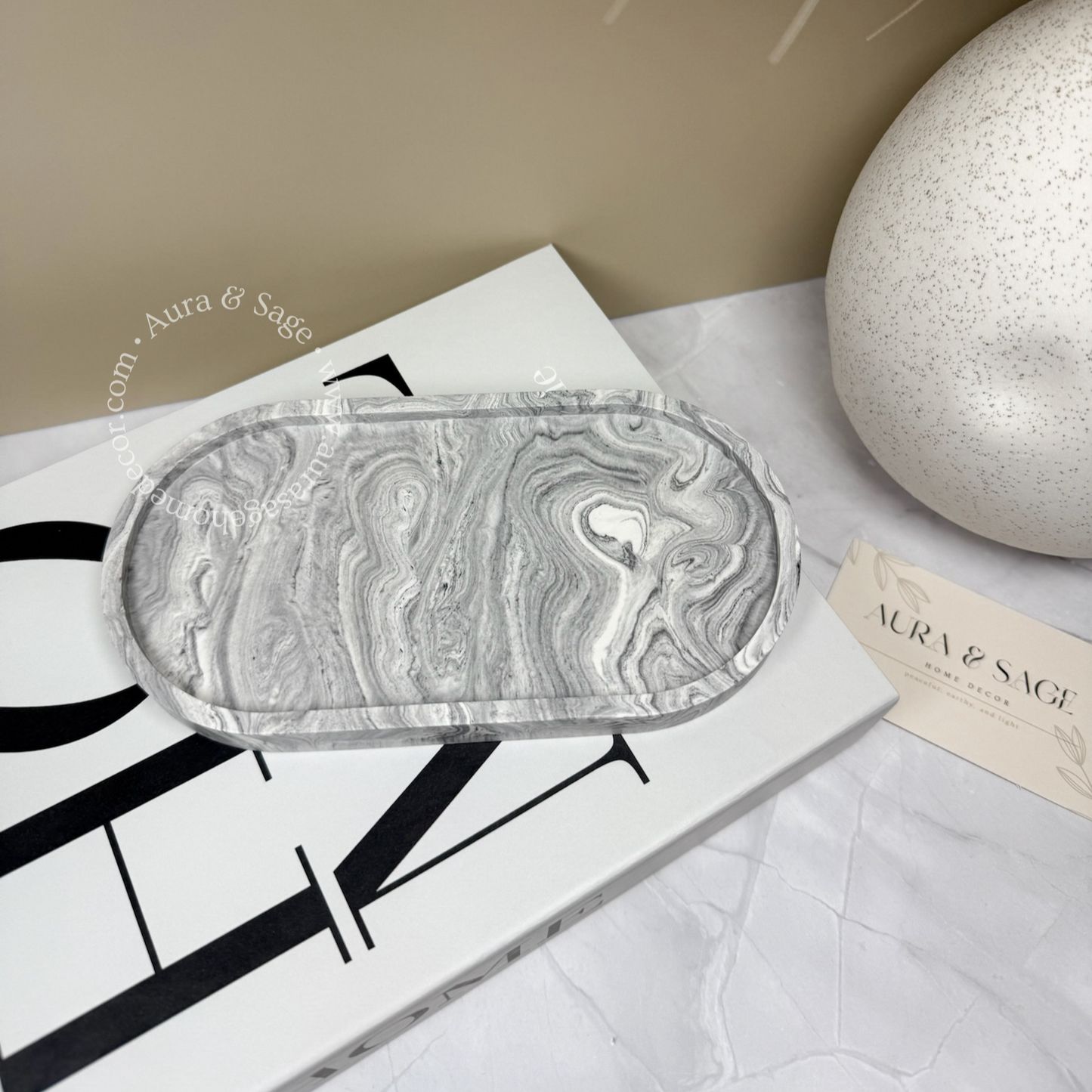 Oval tray | Trinket tray