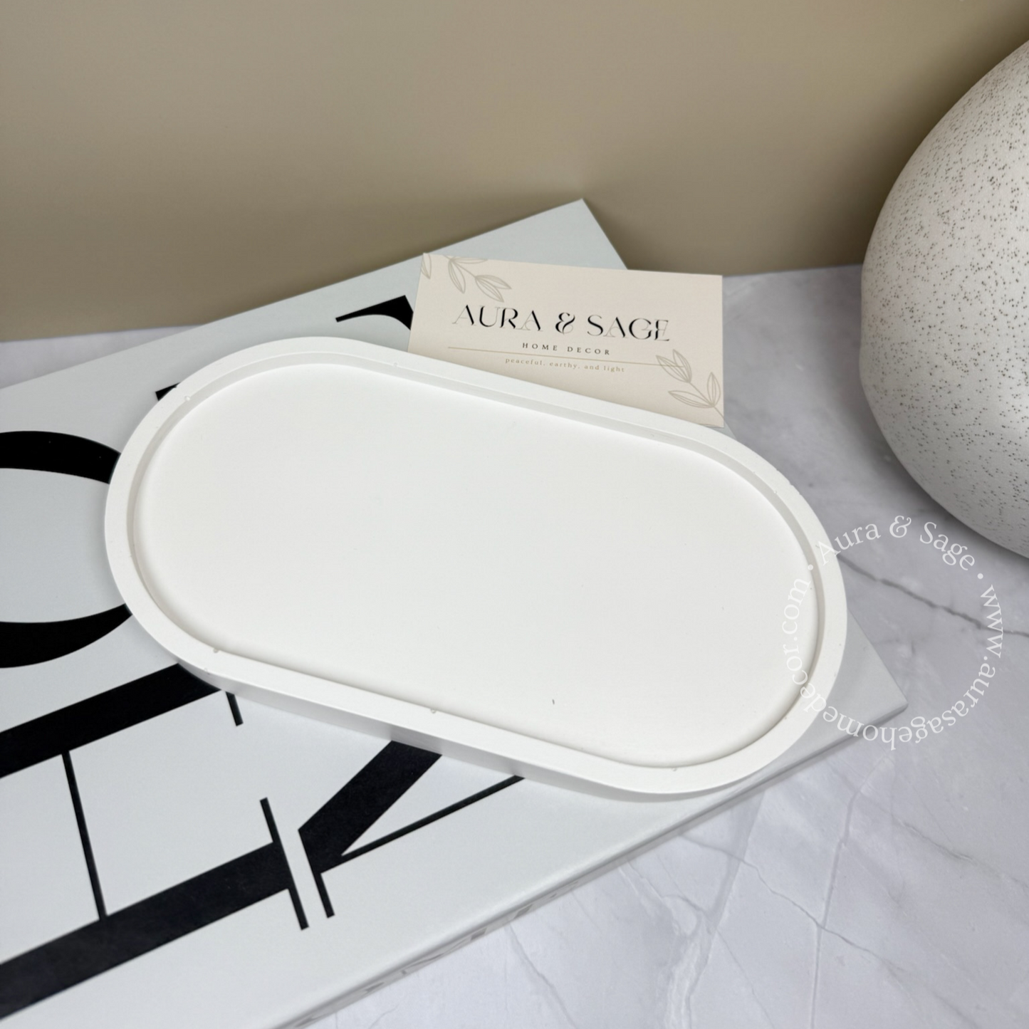 Oval tray | Trinket tray