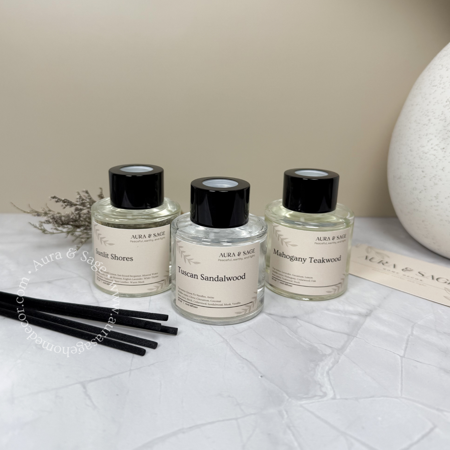 Reed Diffuser - Tuscan Sandalwood