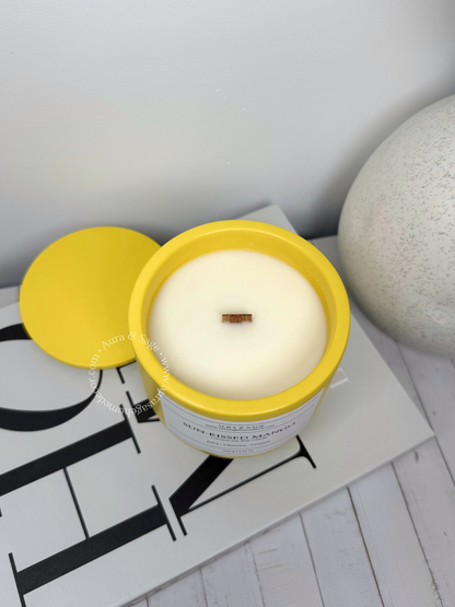 Sun-Kissed Mango Scented Candle | Golden Horizon Collection