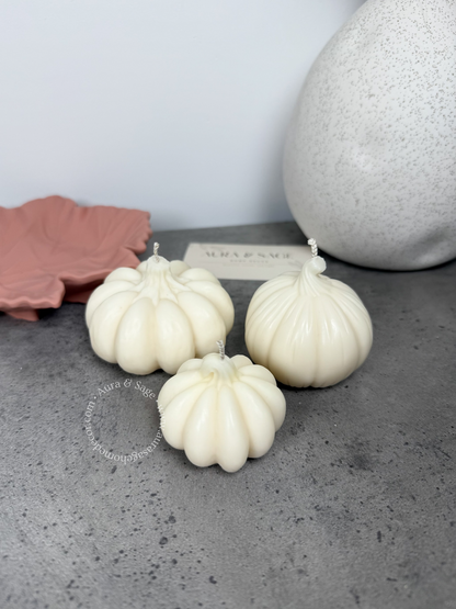 Pumpkins Soy Candles Set of 3