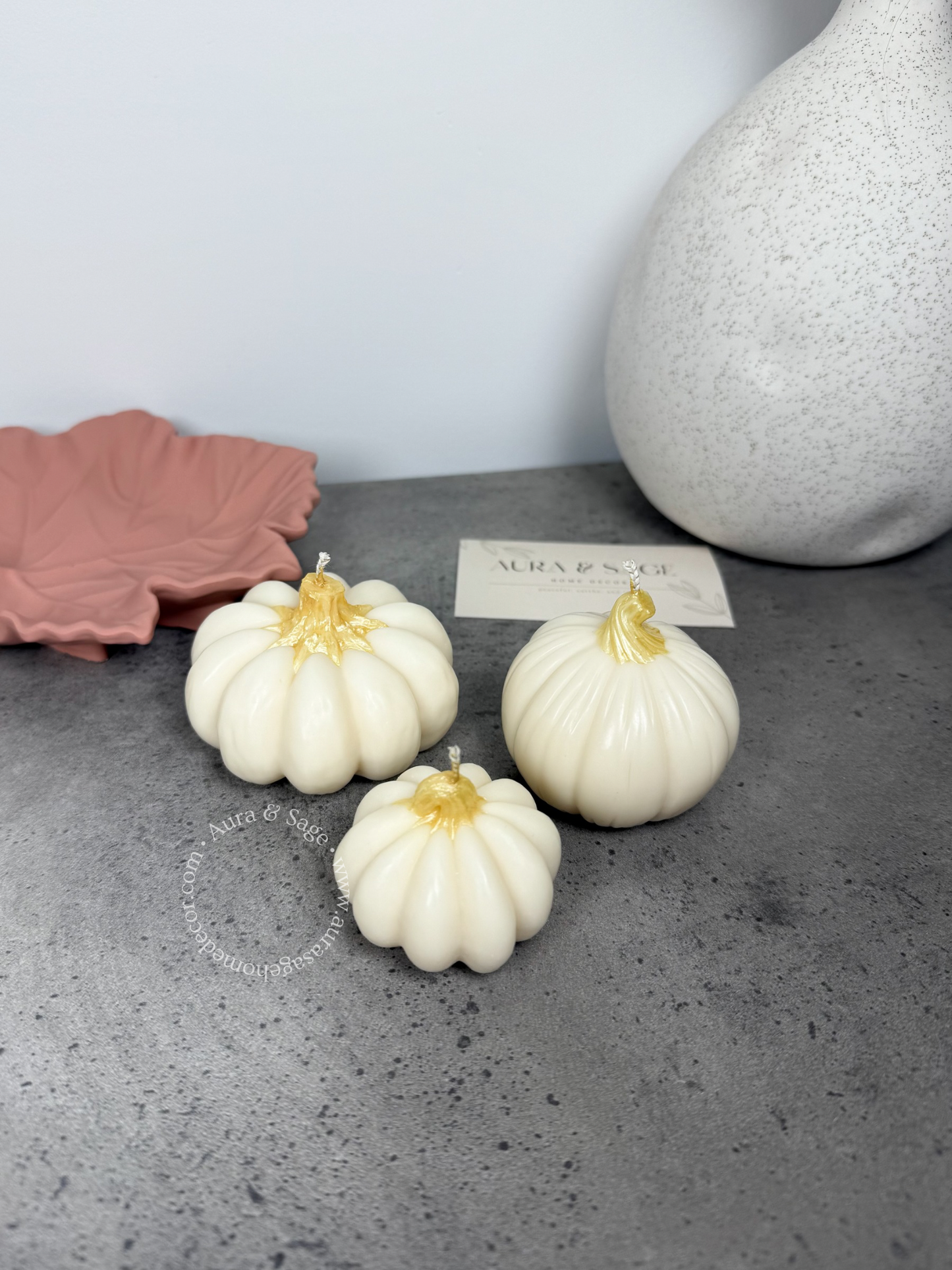 Pumpkins Soy Candles Set of 3