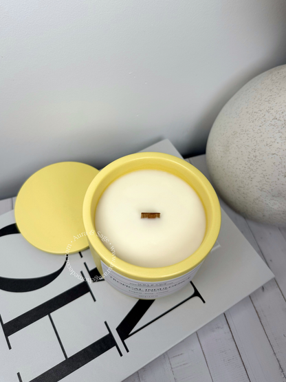 Tropical Indulgence Scented Candle | Golden Horizon Collection