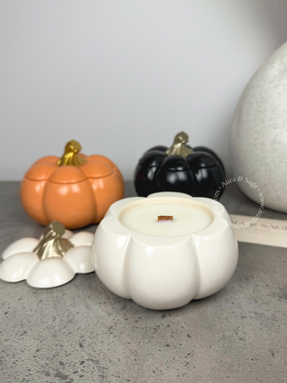 Baby Boo Pumpkin | Scented Coconut-Soy Wax Candle