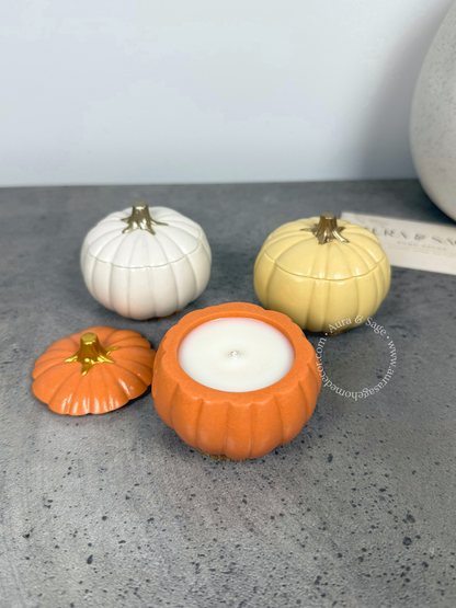 Petite Glow Pumpkin | Scented Coconut-Soy Wax Candle