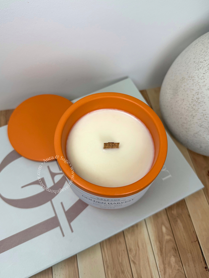Golden Harvest Scented Candle | Autumn Reverie Collection