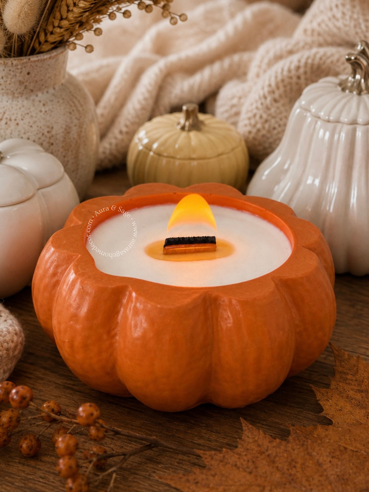 Provence Pumpkin | Scented Coconut-Soy Wax Candle