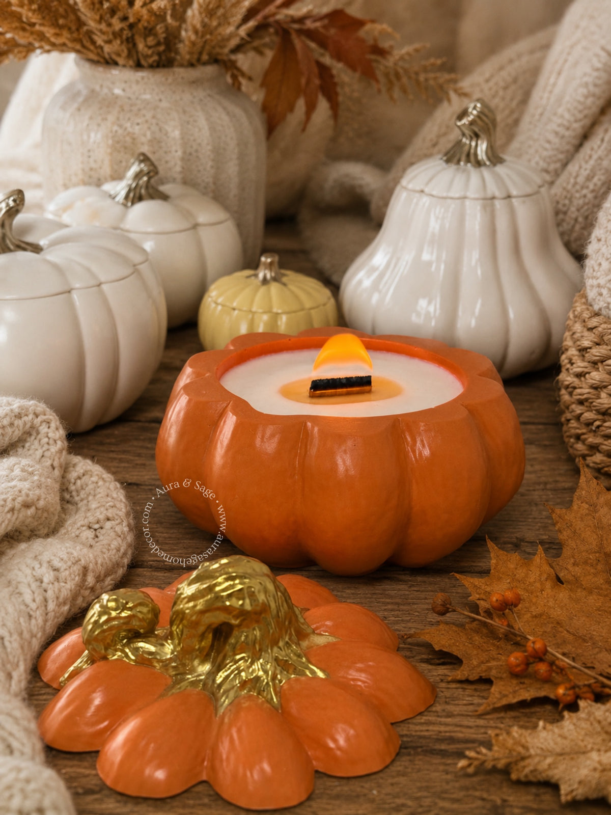 Provence Pumpkin | Scented Coconut-Soy Wax Candle