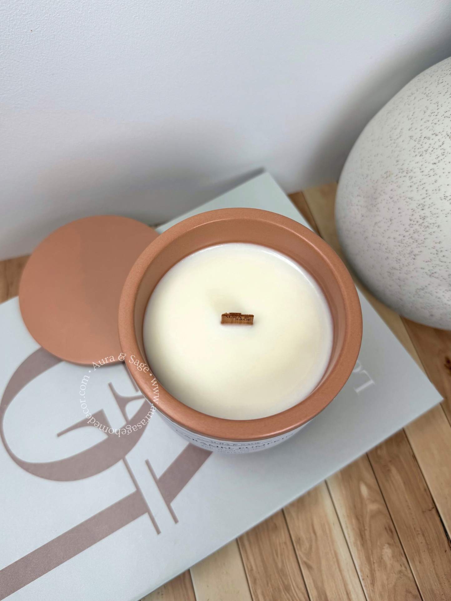 Caramel Pumpkin Scented Candle | Autumn Reverie Collection