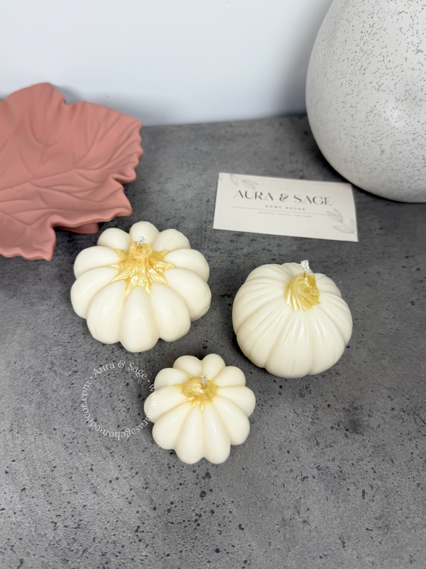 Pumpkins Soy Candles Set of 3