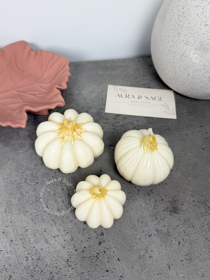 Pumpkins Soy Candles Set of 3
