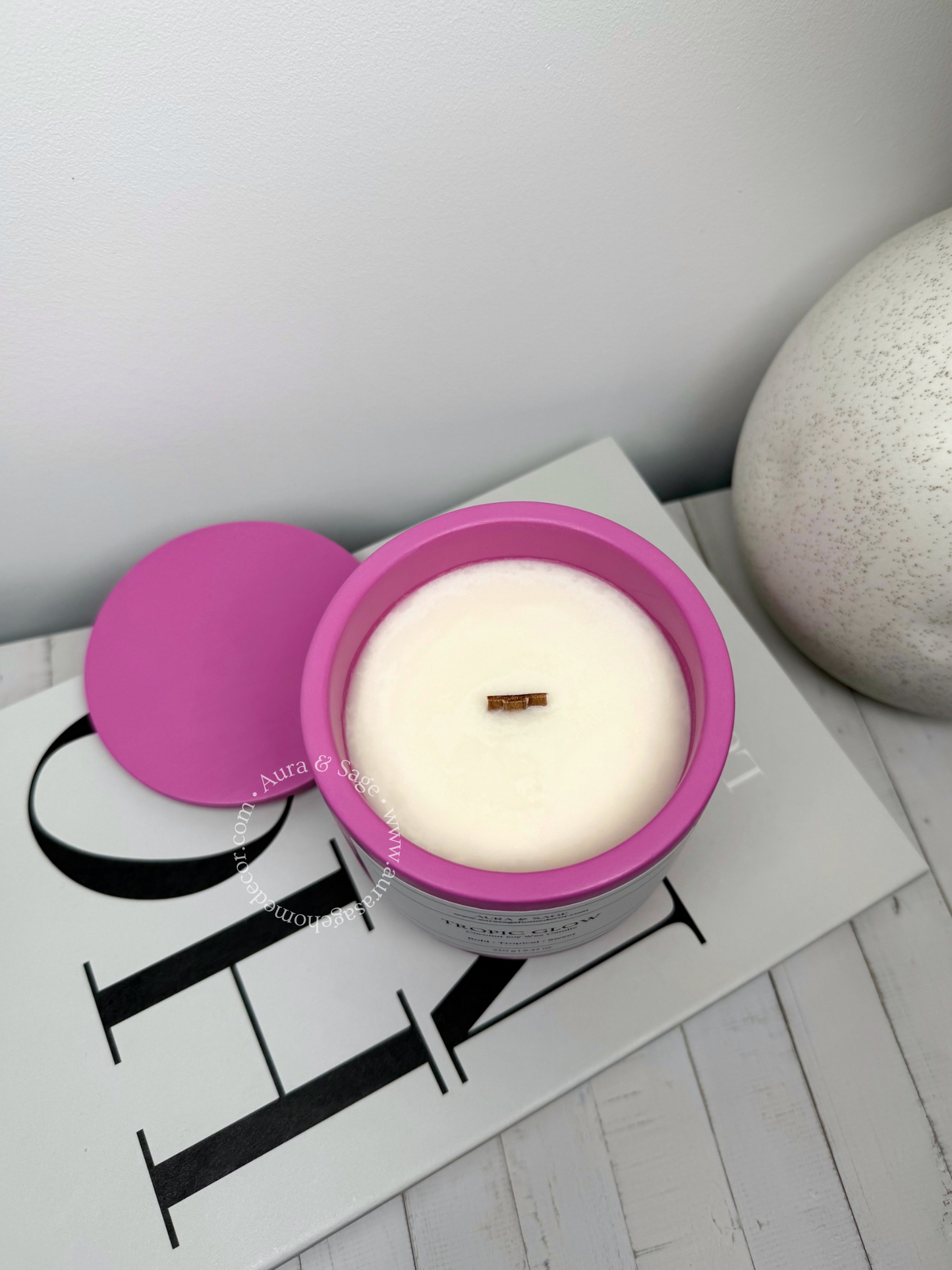 Tropic Glow Scented Candle | Golden Horizon Collection