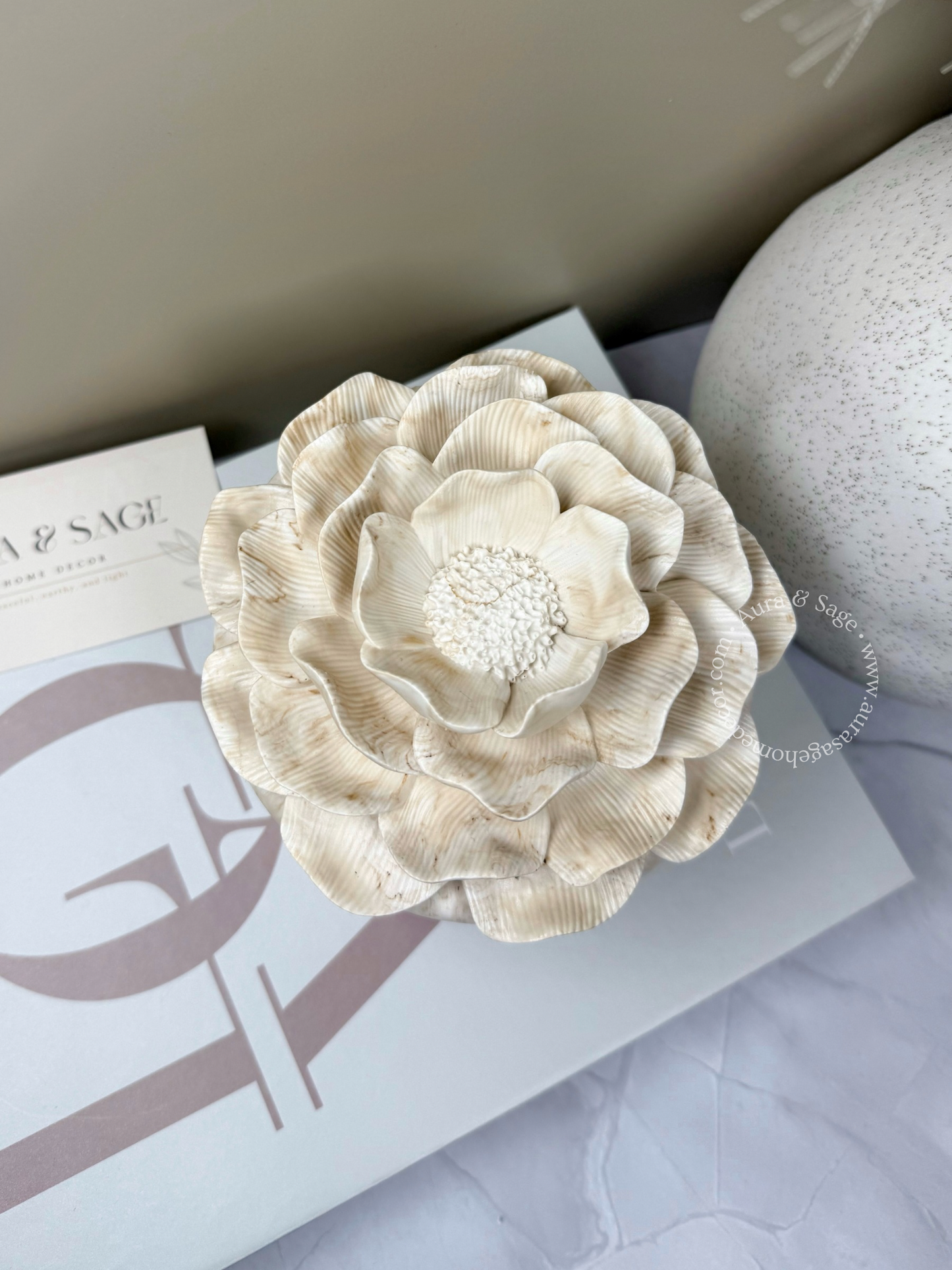 Camellia Jar Scented Candle