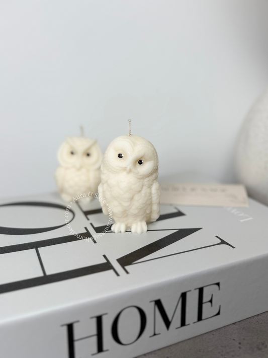 Snowy Owl Soy Candle