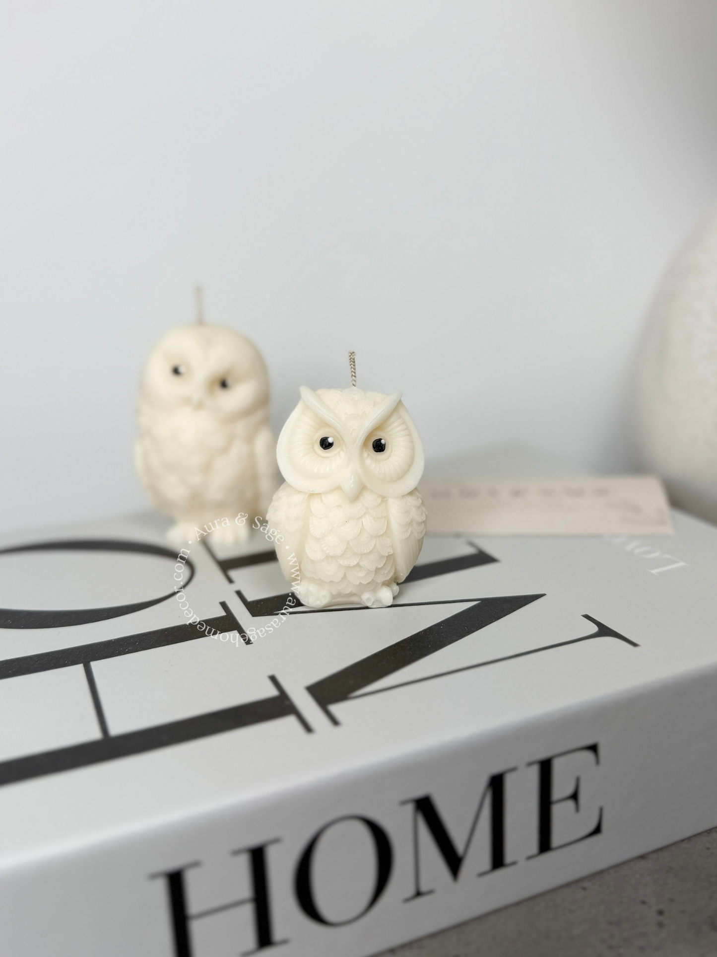 Great Horned Owl Soy Candle