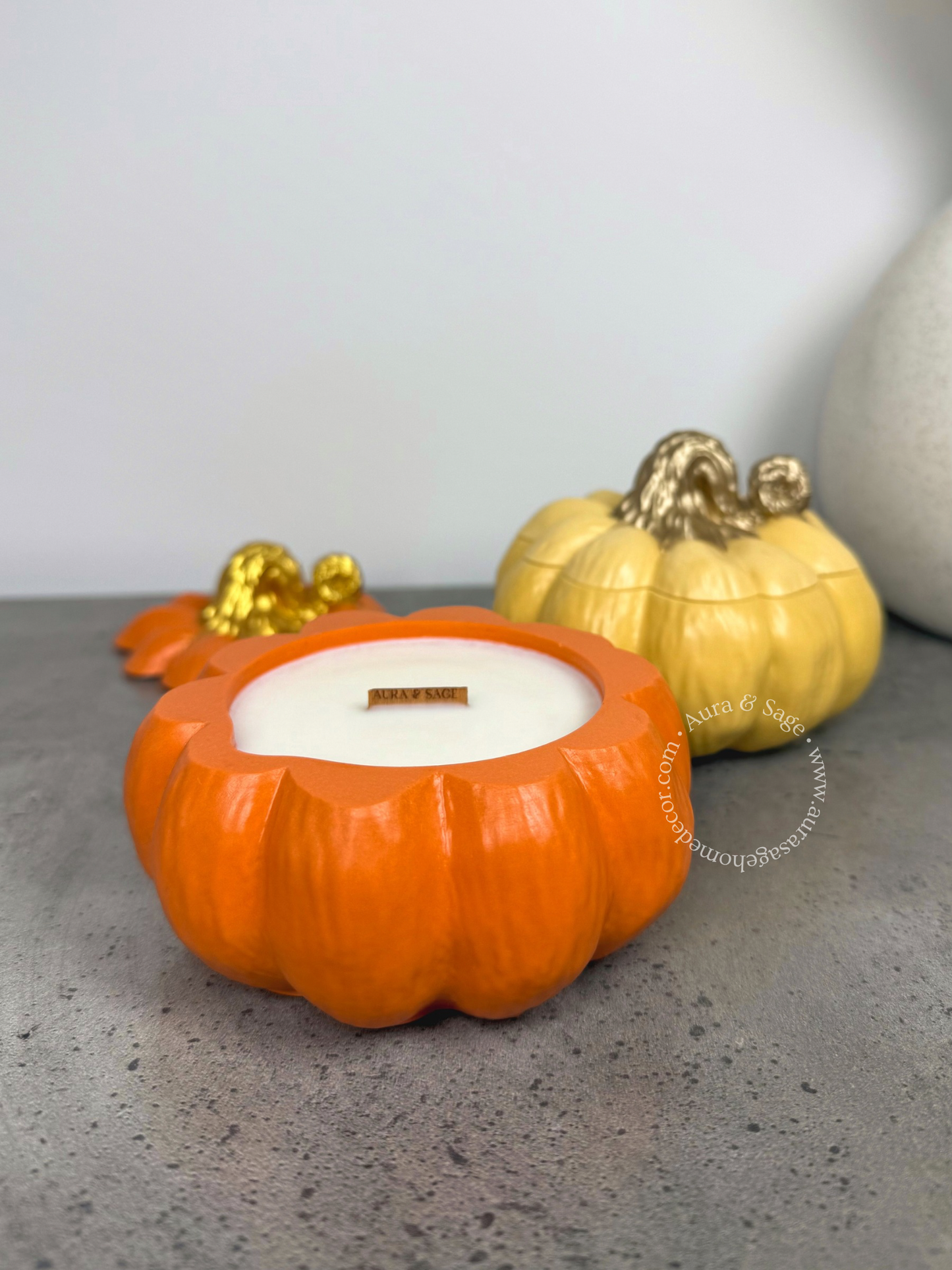 Provence Pumpkin | Scented Coconut-Soy Wax Candle