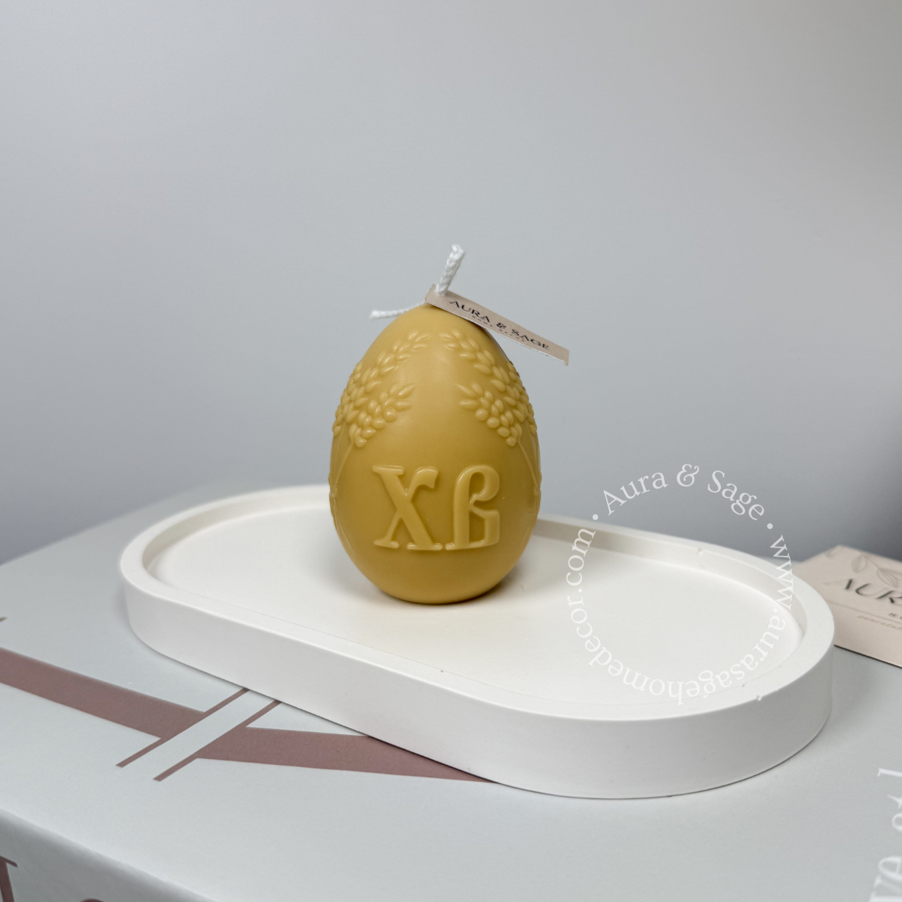 Easter Egg Pillar Soy Candle