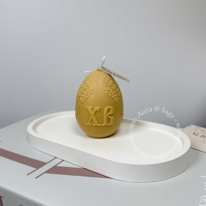 Easter Egg Pillar Soy Candle