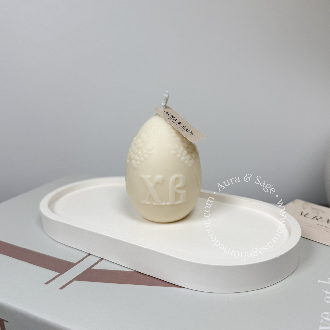 Easter Egg Pillar Soy Candle