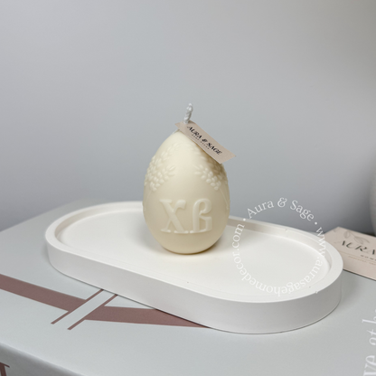 Easter Egg Pillar Soy Candle