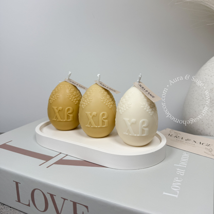 Easter Egg Pillar Soy Candle