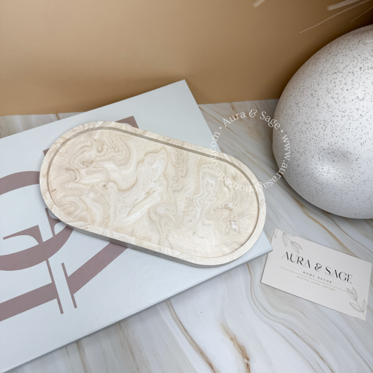 Oval tray | Trinket tray