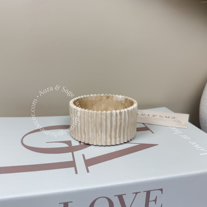 Stripped Jewelry Jar
