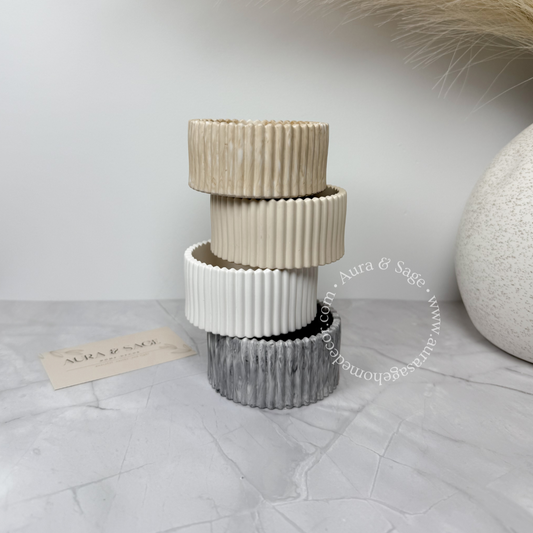 Stripped Jewelry Jar